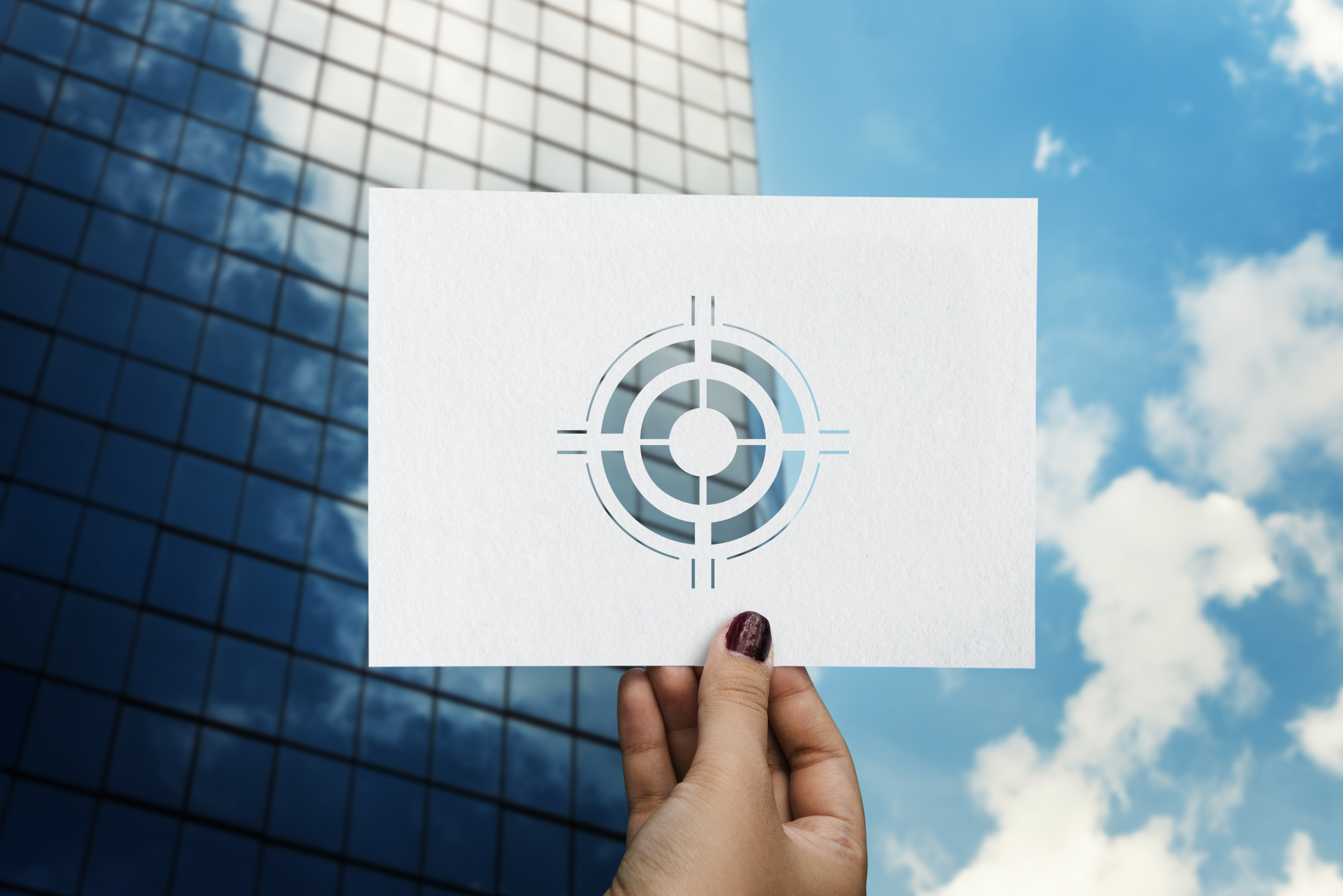 Target with arrow